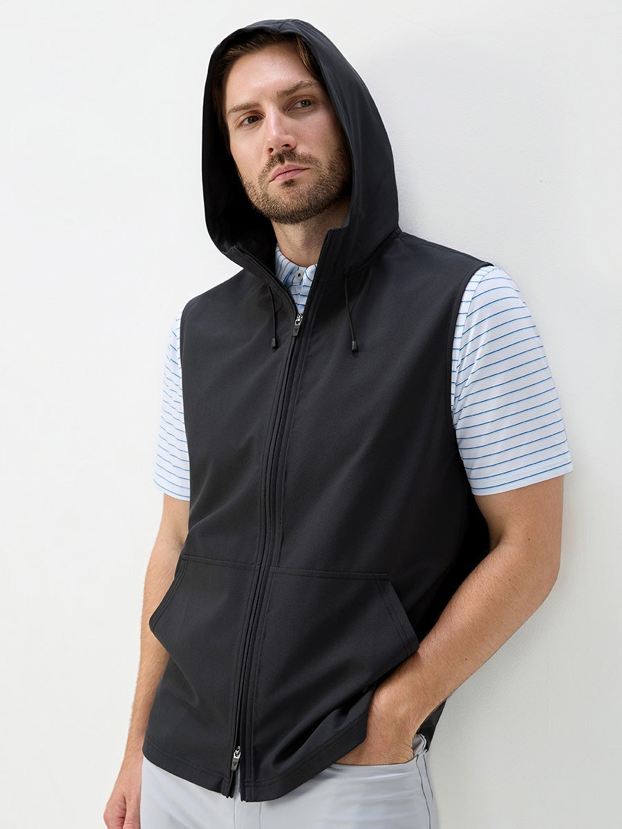 Men's Water-Resistant Sleeveless Hooded Gilet – view 14