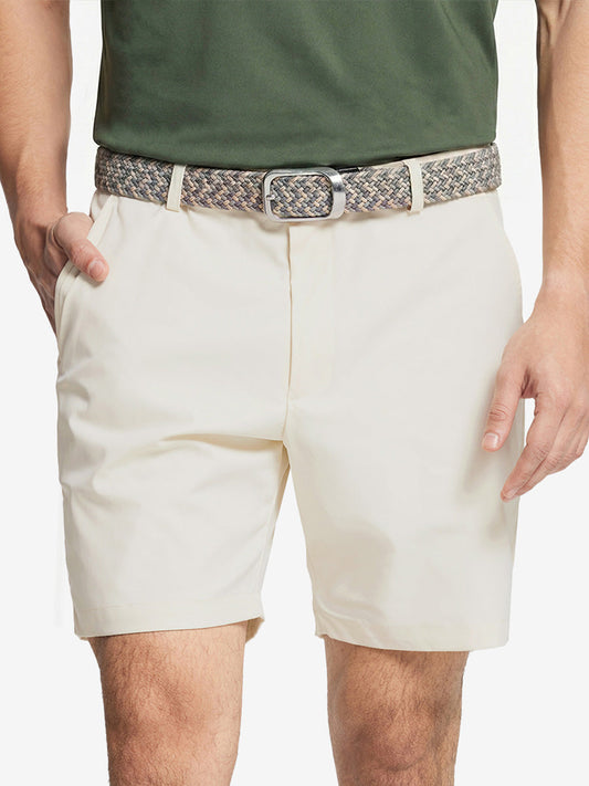 Men's Water-Resistant Golf Shorts – Lightweight Moisture-Wicking Polyester, Button and Zip Fly, 7 or 9 Inch