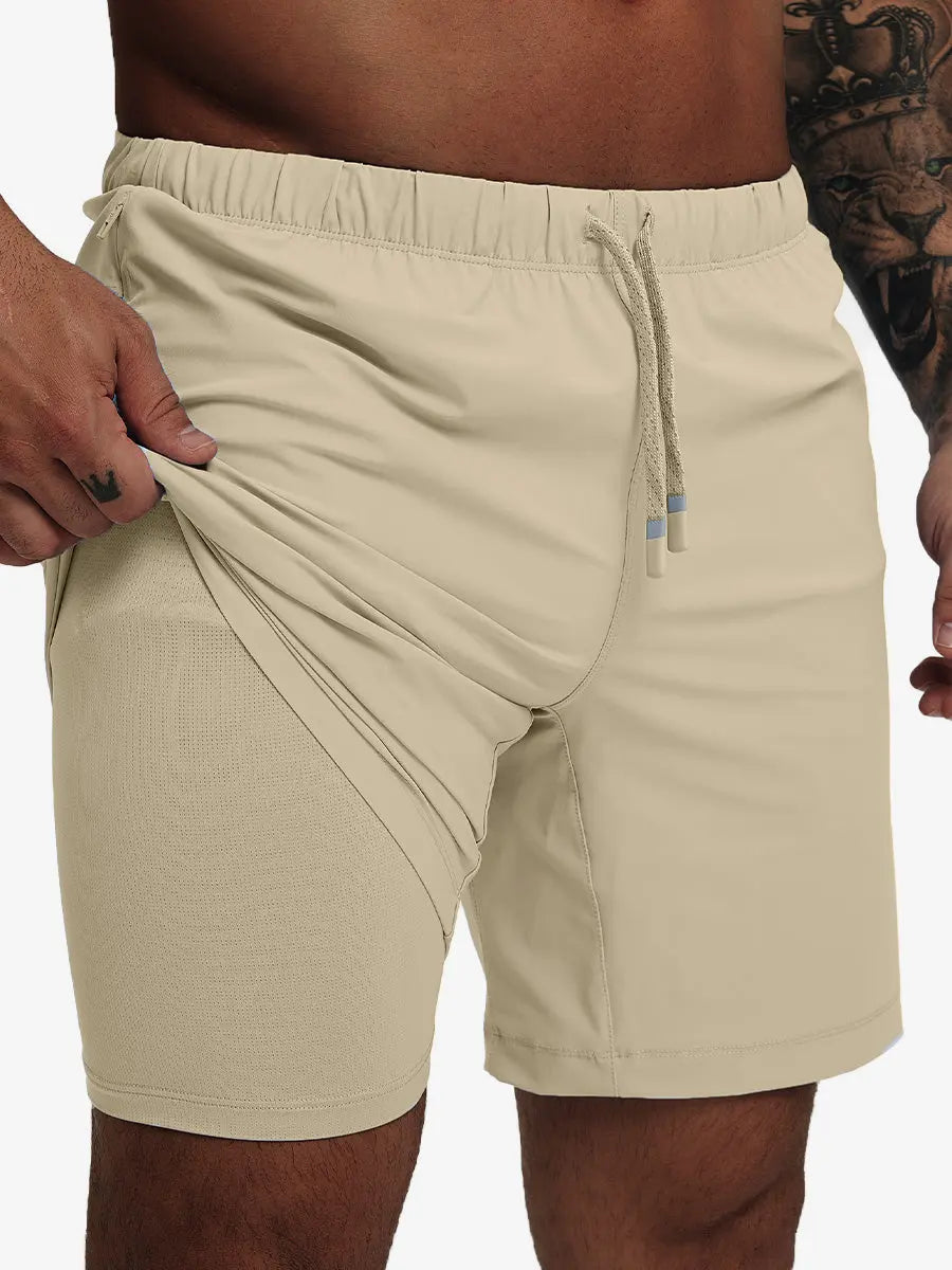 Men's 2-in-1 Running Shorts with Built-In Liner – view 8