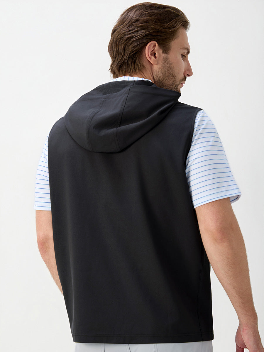 Men's Water-Resistant Sleeveless Hooded Gilet – view 15