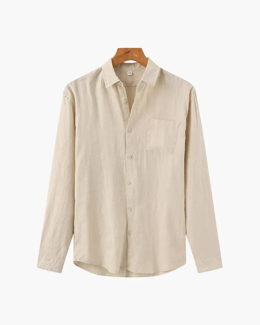 Portofino Men's Linen Long Sleeve Shirt – view 1