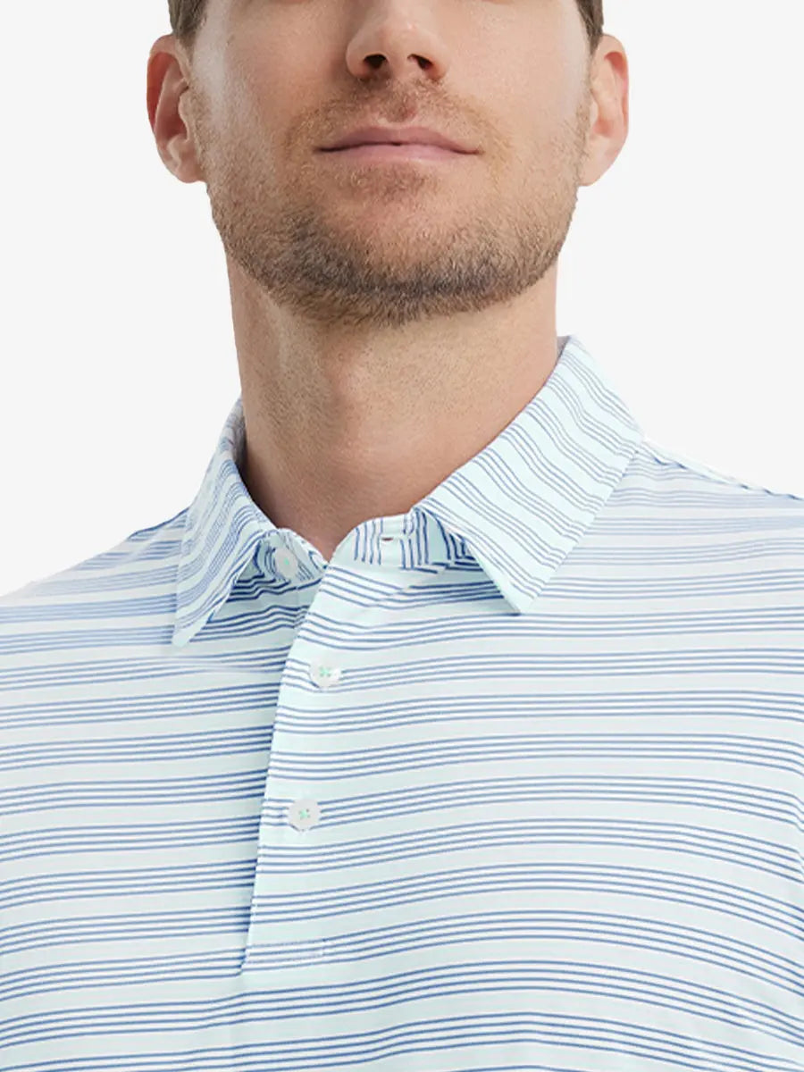 Men's Striped Golf Polo Shirt – view 13