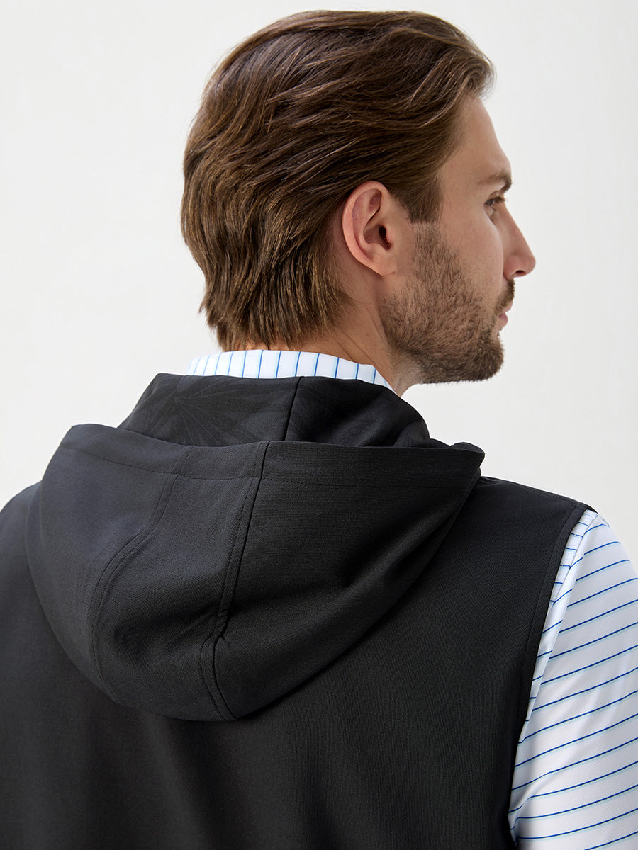 Men's Water-Resistant Sleeveless Hooded Gilet – view 17