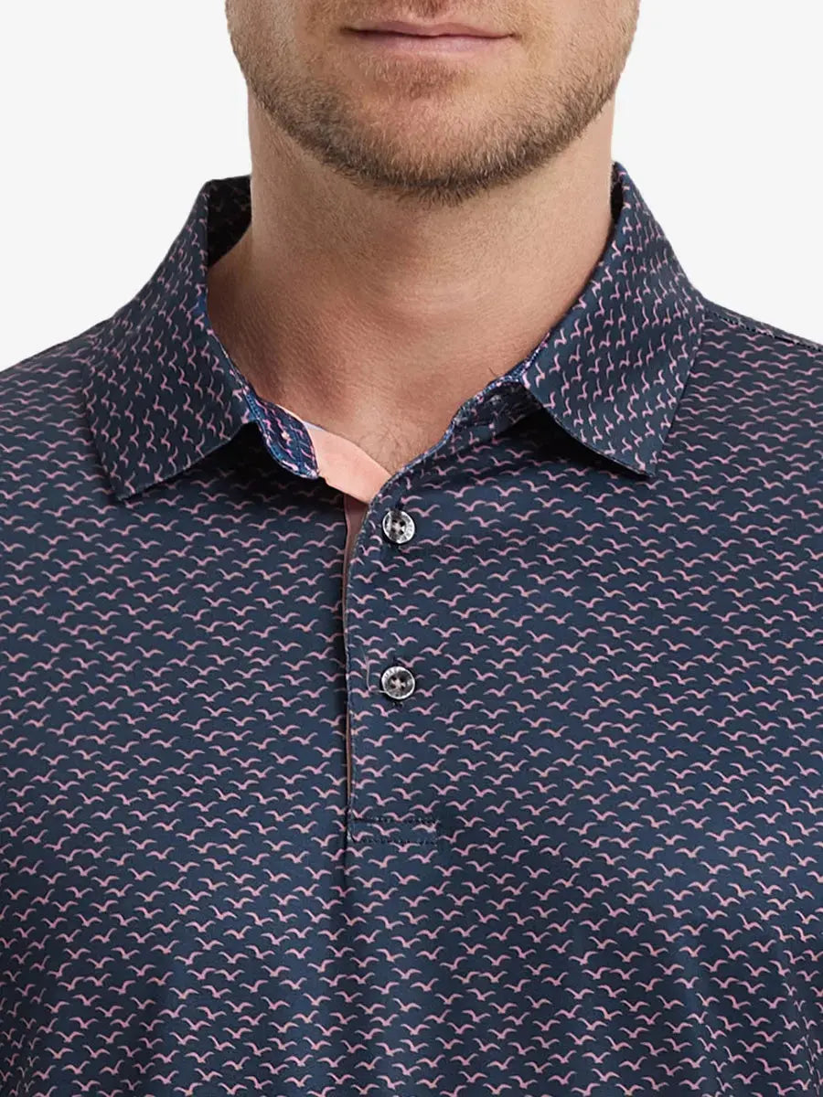 Men's Printed Golf Polo Shirt – view 19