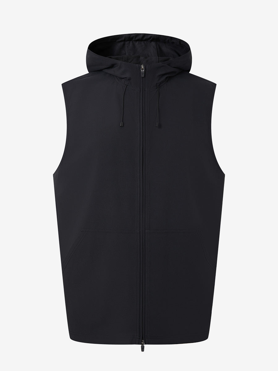 Men's Water-Resistant Sleeveless Hooded Gilet – view 19