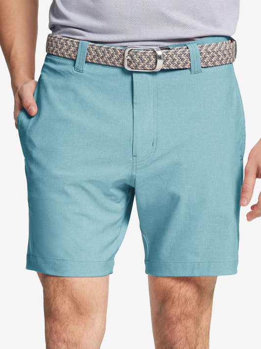 Men's Heather Performance Golf Shorts – Stretch Quick-Dry Fabric, Moisture-Wicking, 7 or 9 Inch Inseam