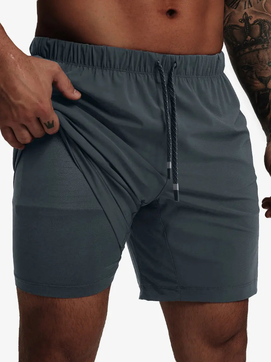 Men's 2-in-1 Running Shorts with Built-In Liner – view 44
