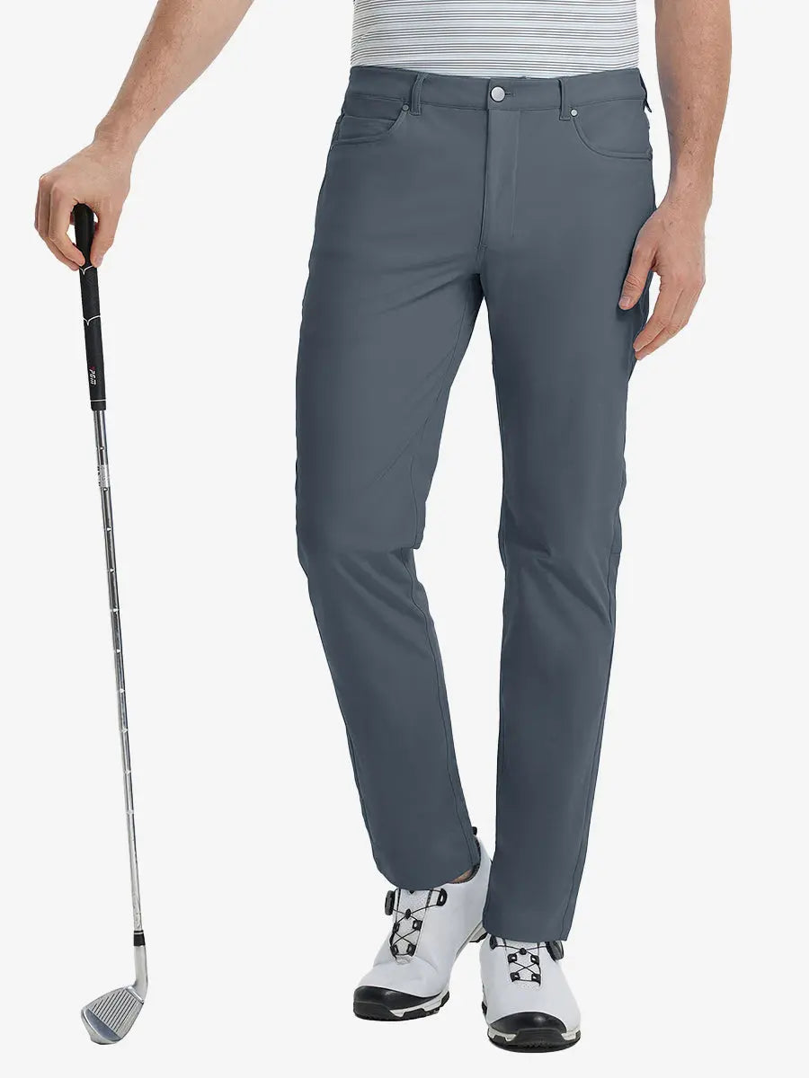 Men's Lightweight Stretch Everyday Trousers – Soft Skin-Friendly Fabric, Flexible Comfort Fit