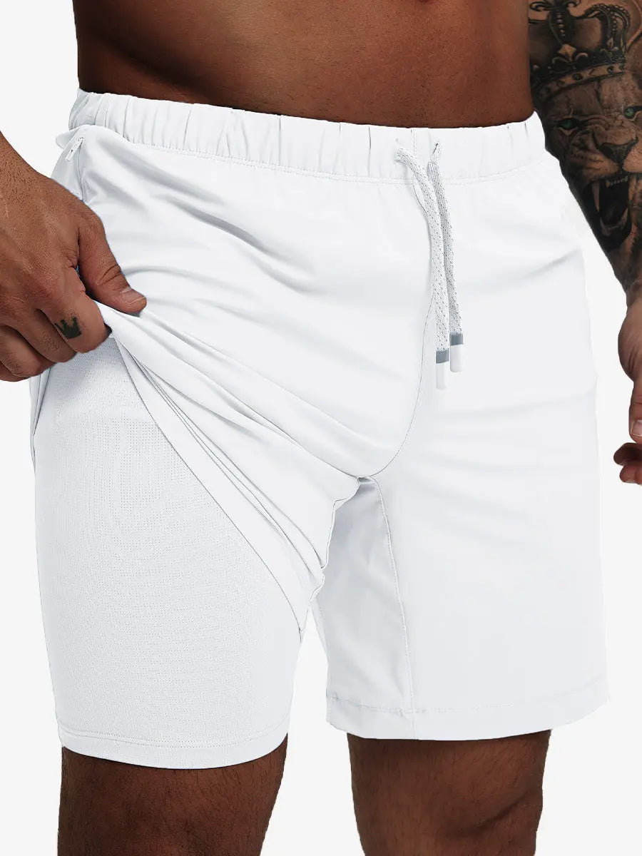 Men's 2-in-1 Running Shorts with Built-In Liner – view 56