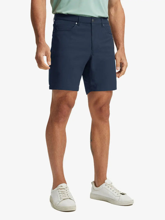 Men's Stretch Performance Golf Shorts – Breathable Moisture-Wicking Fabric, Belt Loops, 7 or 9 Inch Inseam