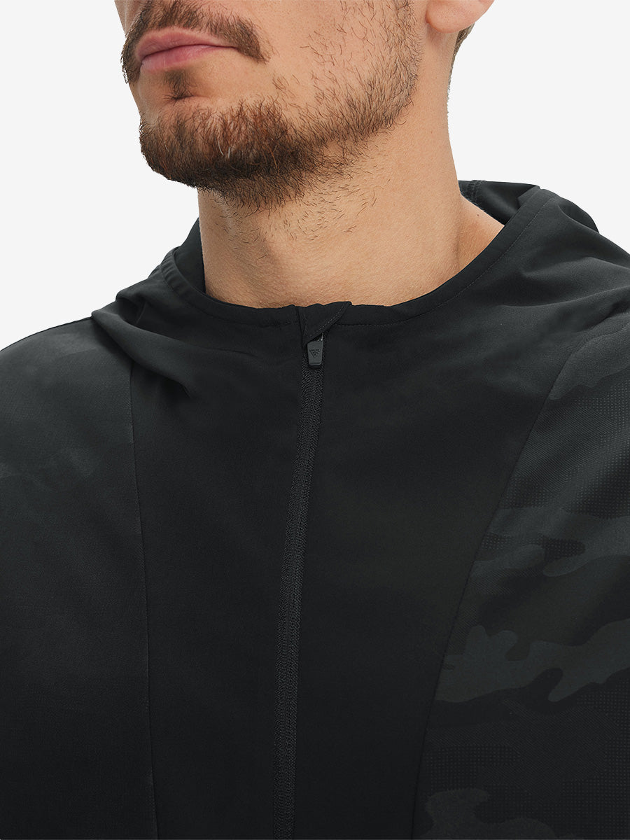 Men's Short Sleeve Quarter Zip Hoodie – view 10