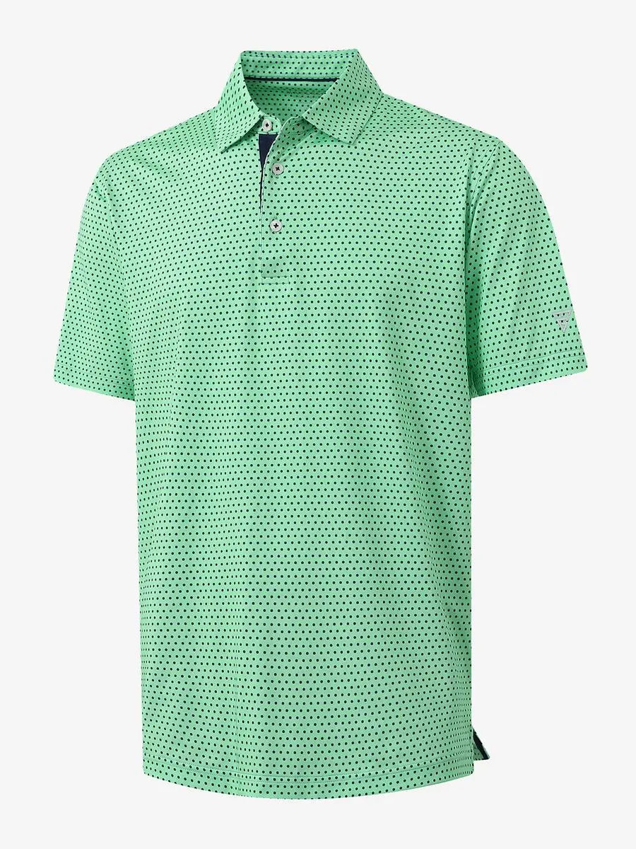 Men's Printed Jersey Golf Polo Shirt – view 10