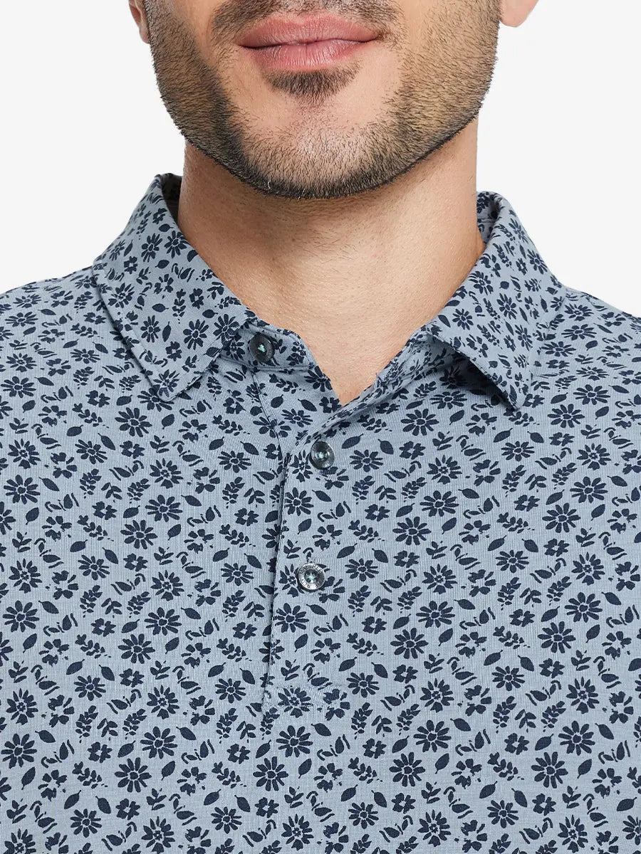 Men's Heather Print Golf Polo Shirt – view 26
