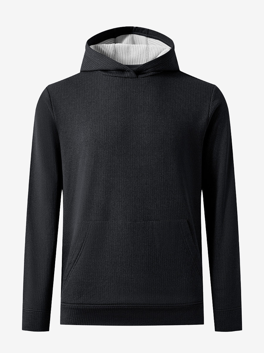 Men's Grid Fleece Lined Pullover Hoodie – view 7