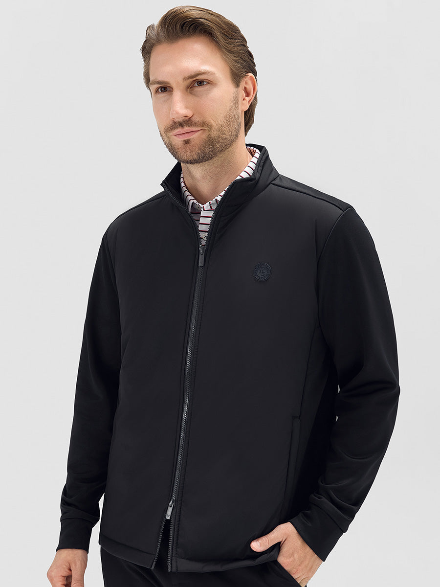 Men's Water-Resistant Fleece Puffer Jacket – view 1