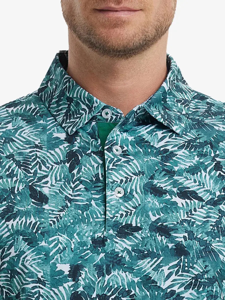Men's Printed Performance Golf Polo Shirt – view 31