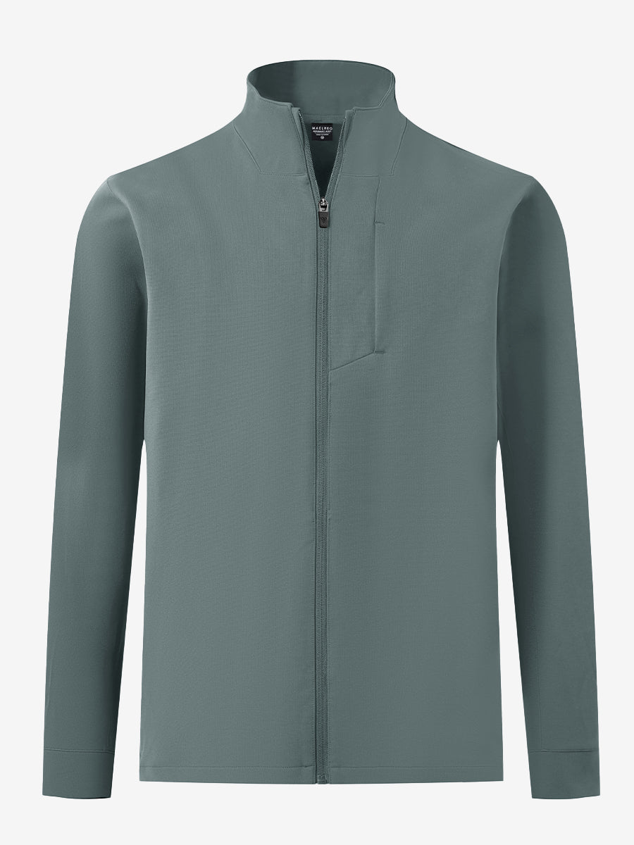 Men's Water-Resistant Hooded Zip-Up Golf Jacket – view 1