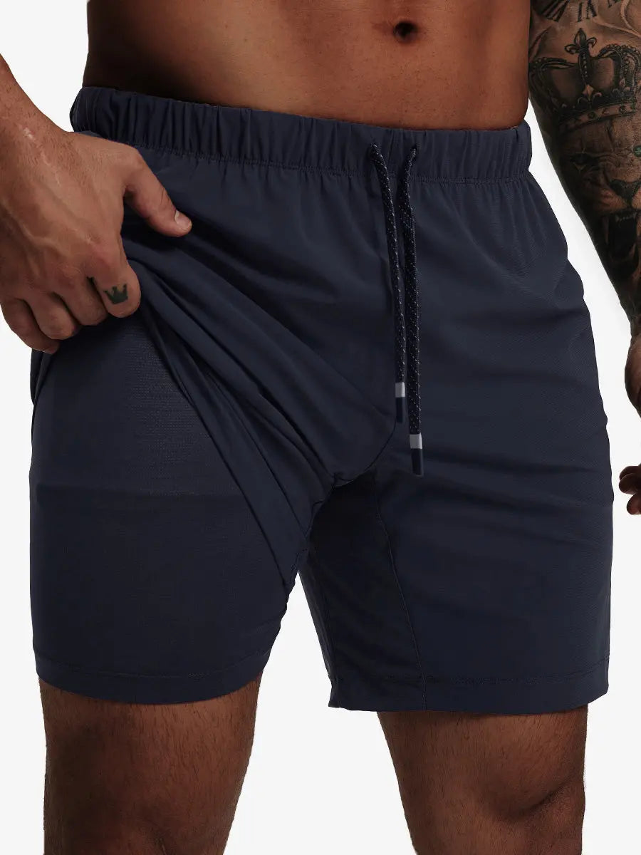 Men's 2-in-1 Running Shorts with Built-In Liner – view 2