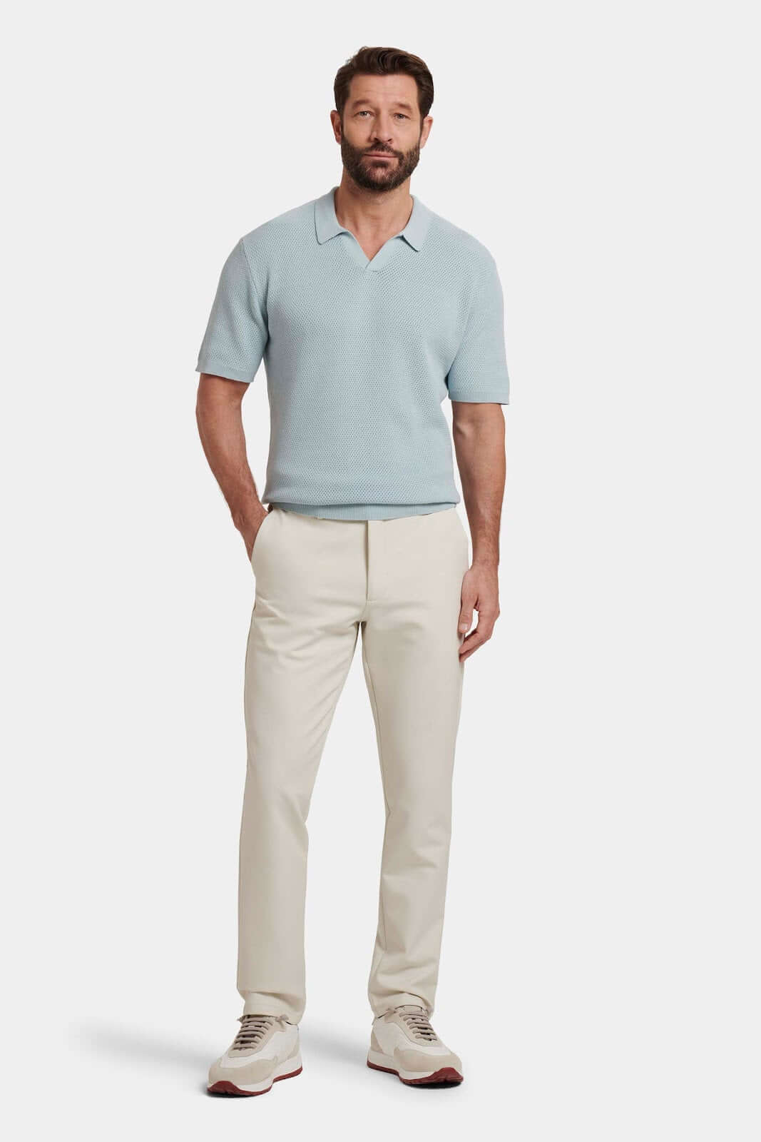 Capri Short Sleeve Polo by SATRI & CO. – product view 5