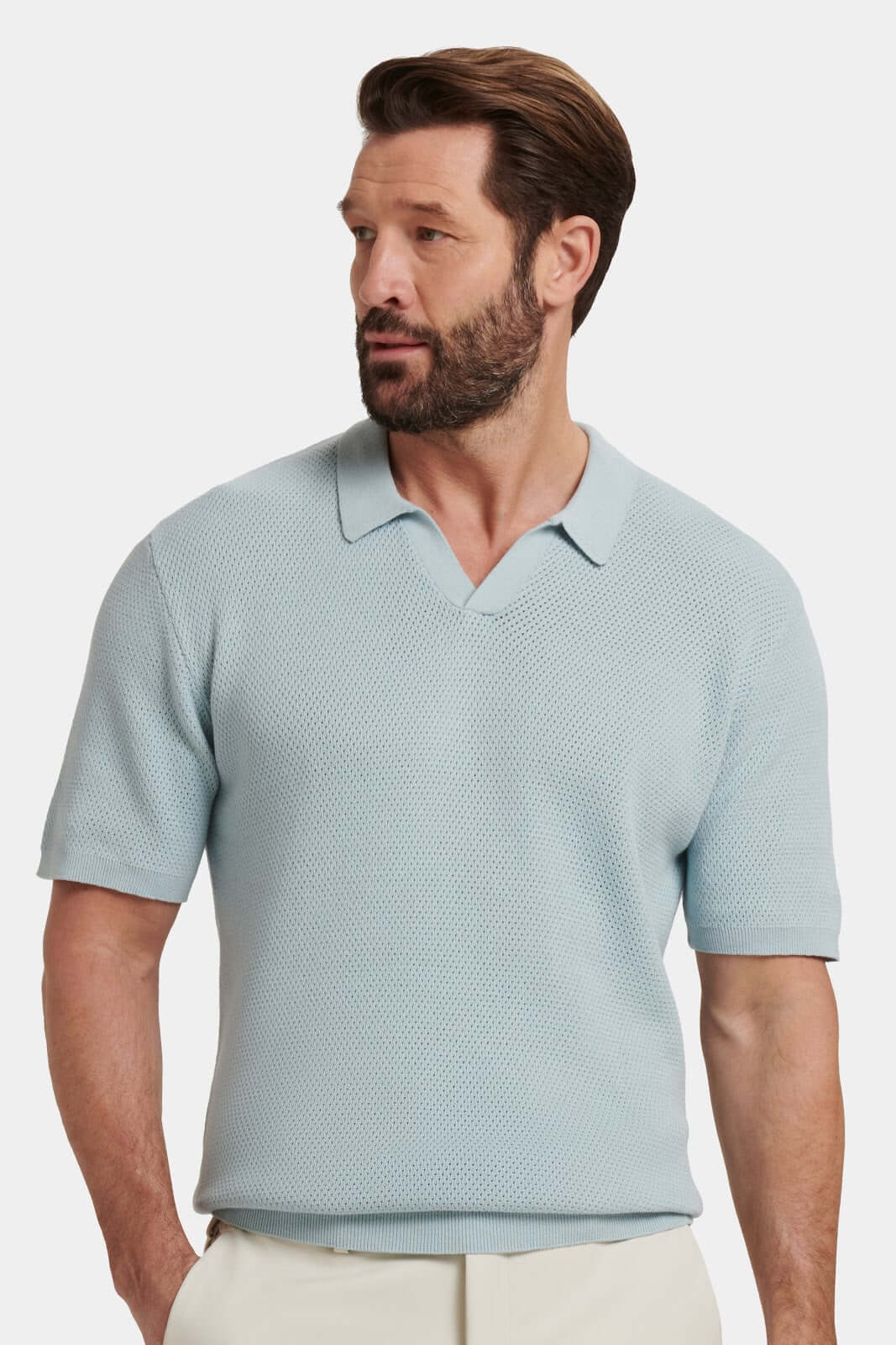 Capri Short Sleeve Polo by SATRI & CO. – product view 8
