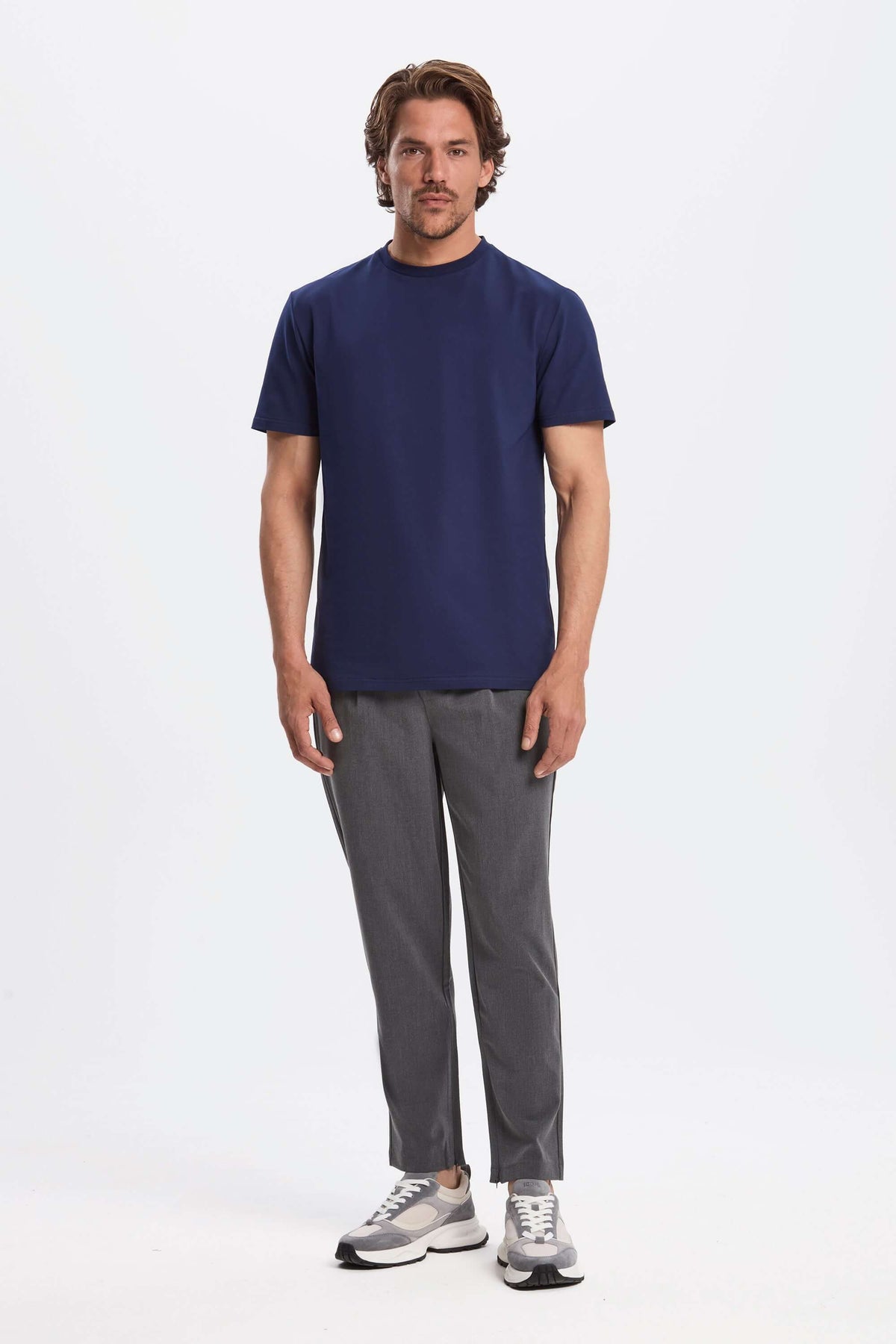 Men's Stretch Cotton Crew Neck T-Shirt – view 12