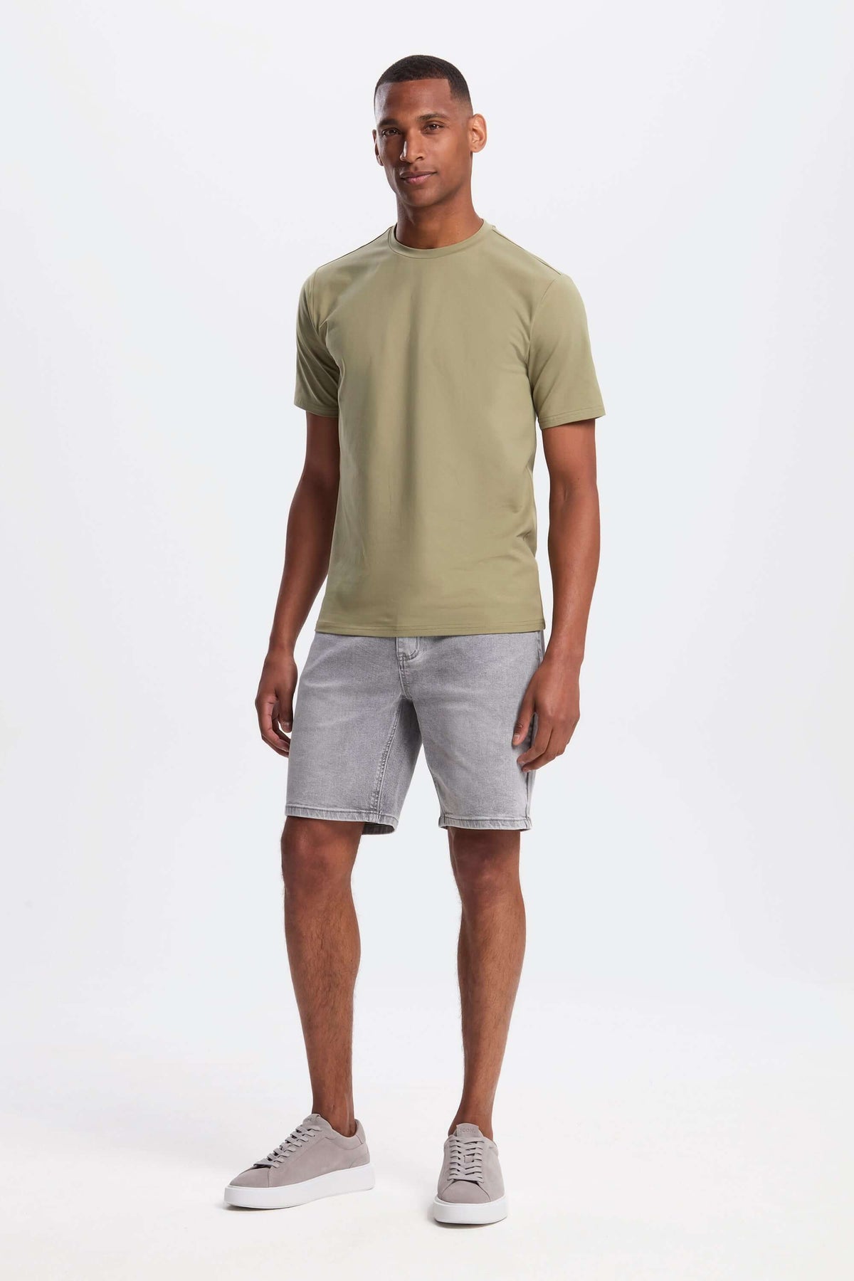 Men's Stretch Cotton Crew Neck T-Shirt – view 21