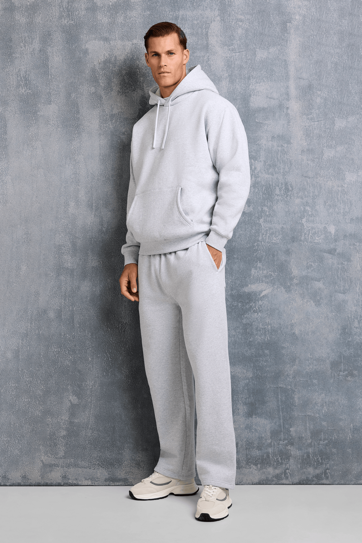Milan Men's Oversized Heavyweight Cotton Hoodie – view 10