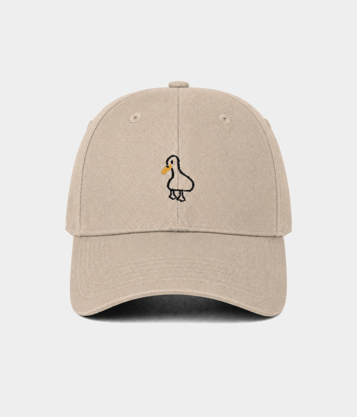 Duck Men's Embroidered Cotton Baseball Cap – view 6
