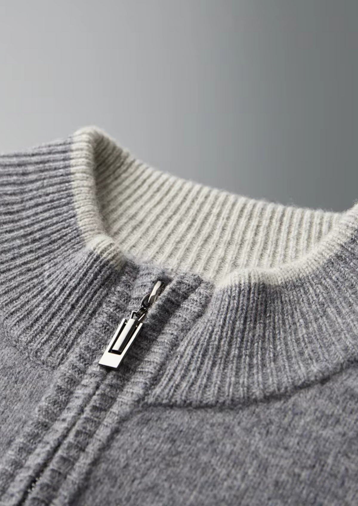 Men's Extra-Fine Merino Wool Zip Cardigan – view 4