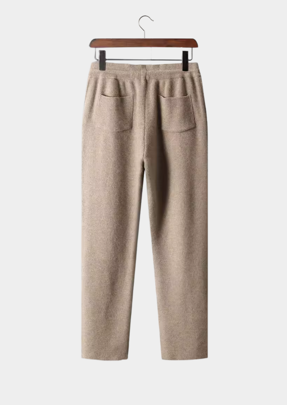Merino Wool Centre-Seam Leisure Trousers by SATRI & CO. – view 12
