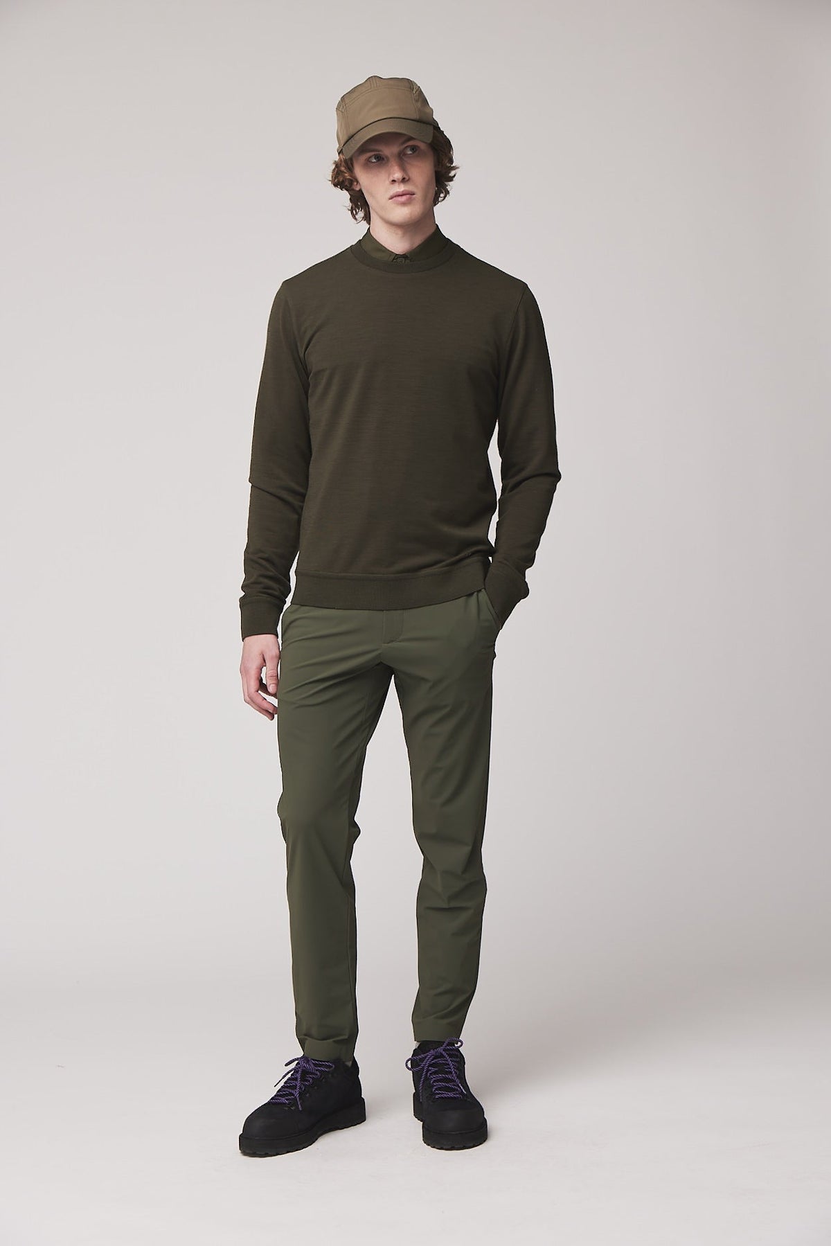 Men's Merino Wool Crew Neck Sweatshirt – view 8
