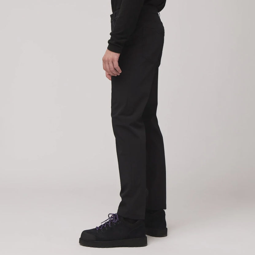 Men's Bi-Stretch Twill 5-Pocket Trousers – Wrinkle and Abrasion Resistant, Travel-Ready Everyday Pant