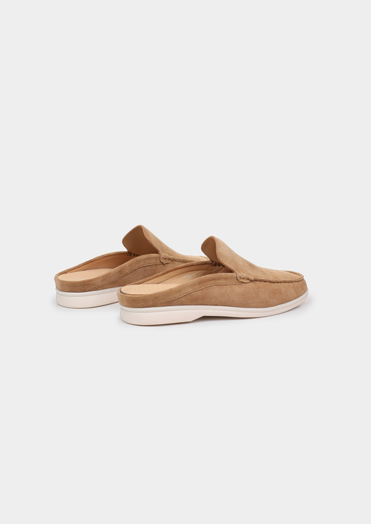 Marina Men's Easy Slip-On Loafers for Sunny Evenings Out in Caramel – view 2