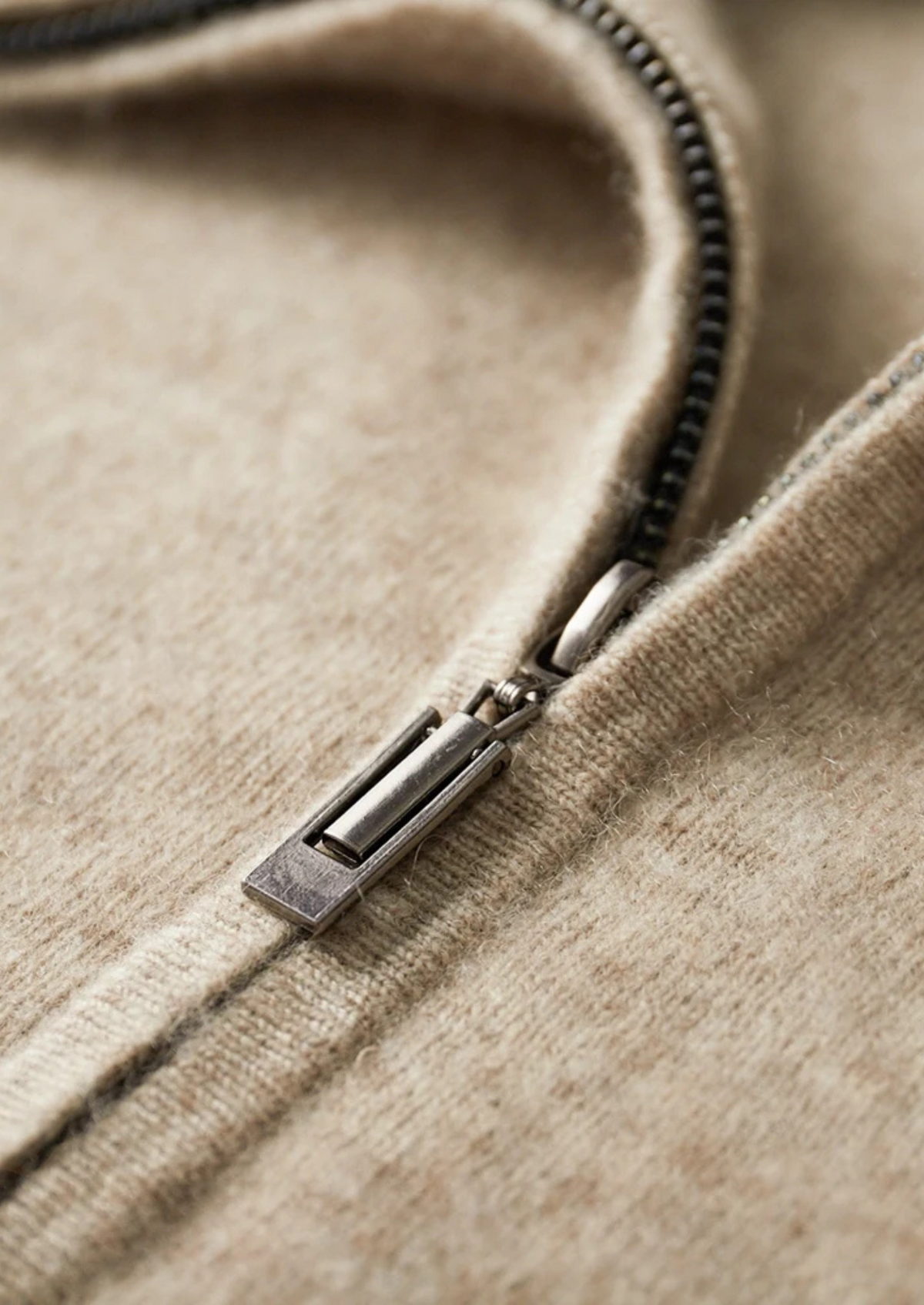 Denis Men's Cashmere Leisure Set in Sand – view 3