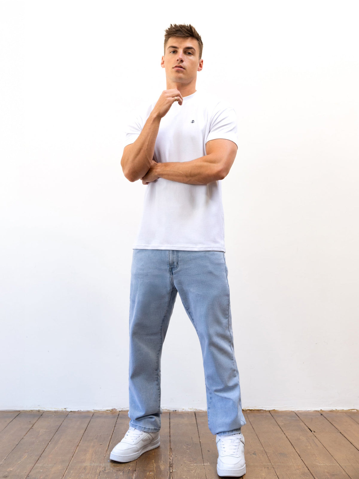 Vol.15 Loose Fitting Jeans - Blue by SATRI & CO. – product view 3