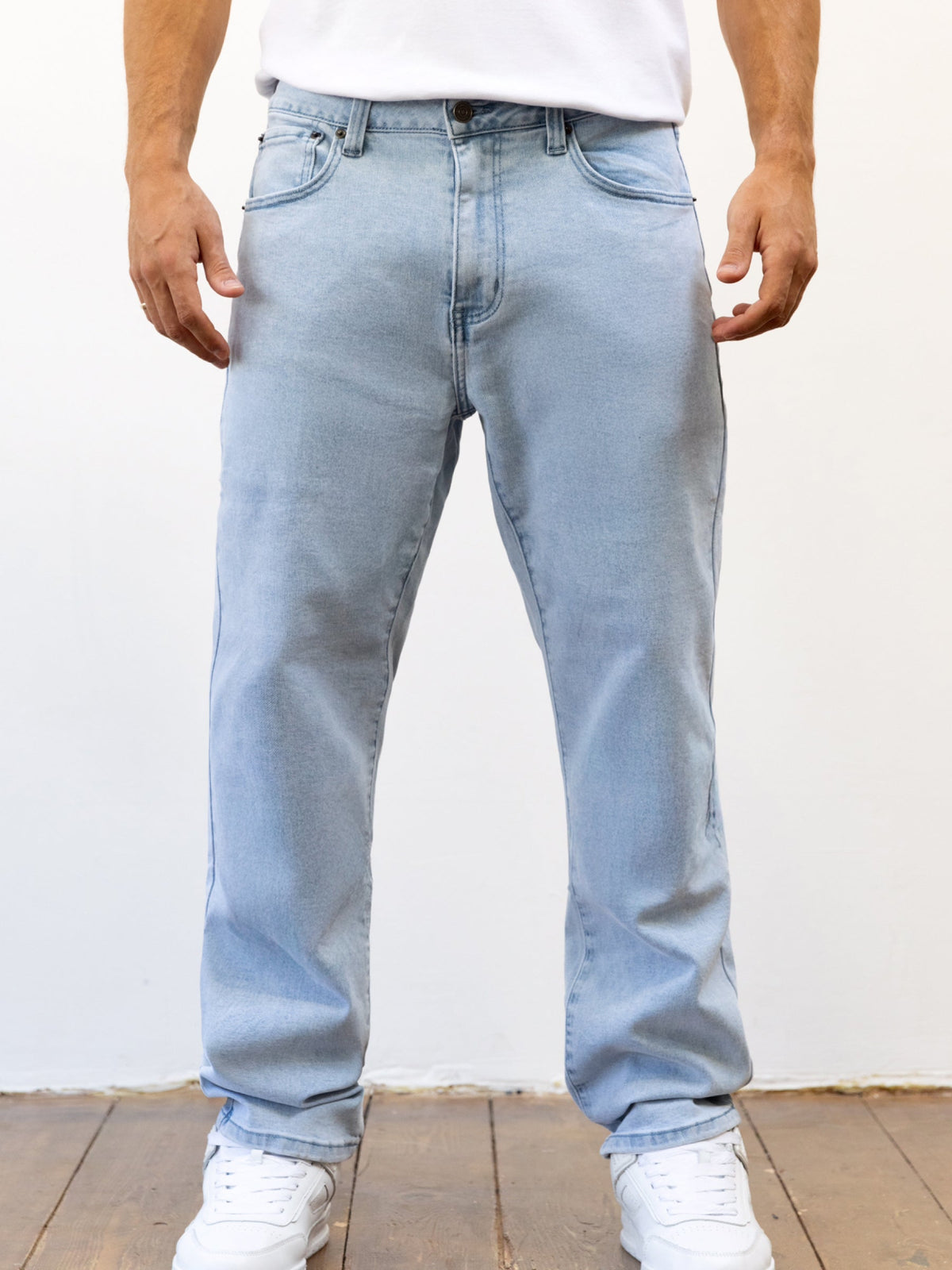 Vol.15 Loose Fitting Jeans - Blue by SATRI & CO. – product view 1