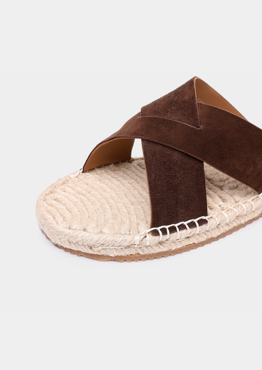 Men's Resort Sandals in Coffee – view 2