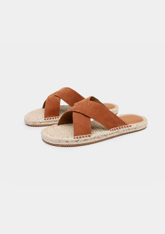 Men's Resort Sandals in Caramel – view 1