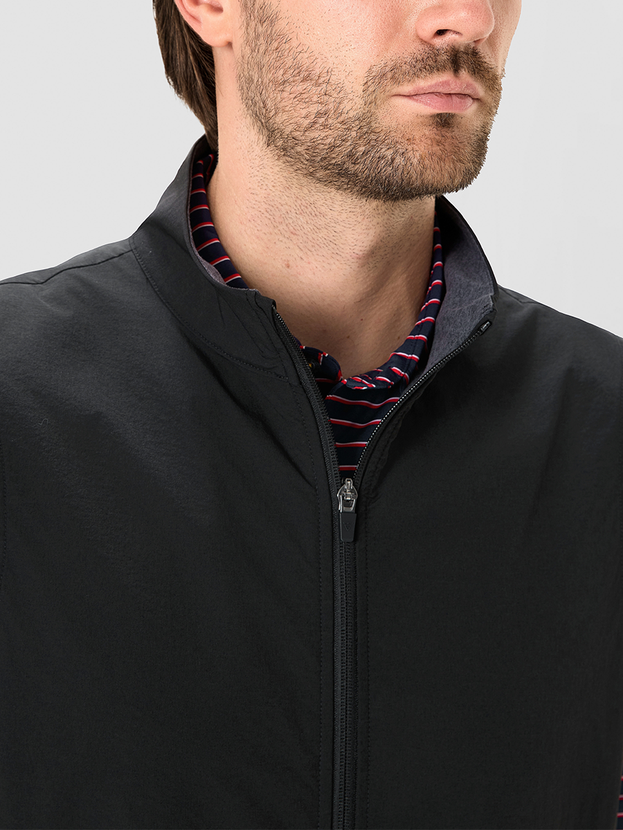 Men's Colour Block Full-Zip Golf Gilet – view 11