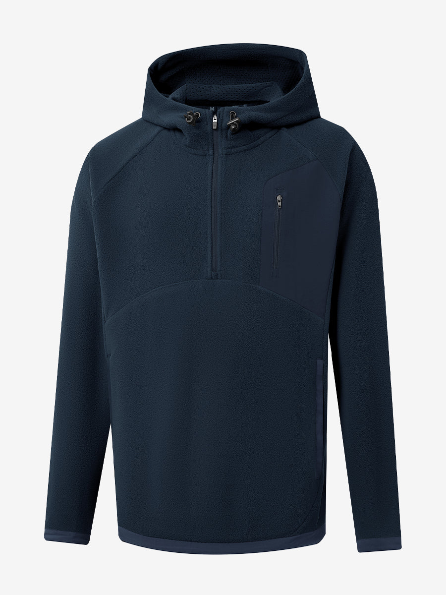 Men's Polar Fleece Quarter Zip Hoodie – view 19