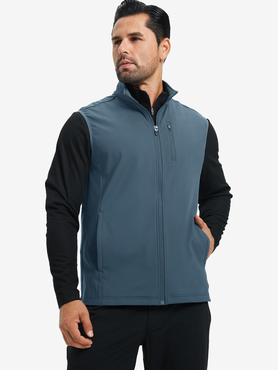 Men's Water-Resistant Fleece Golf Vest – view 21