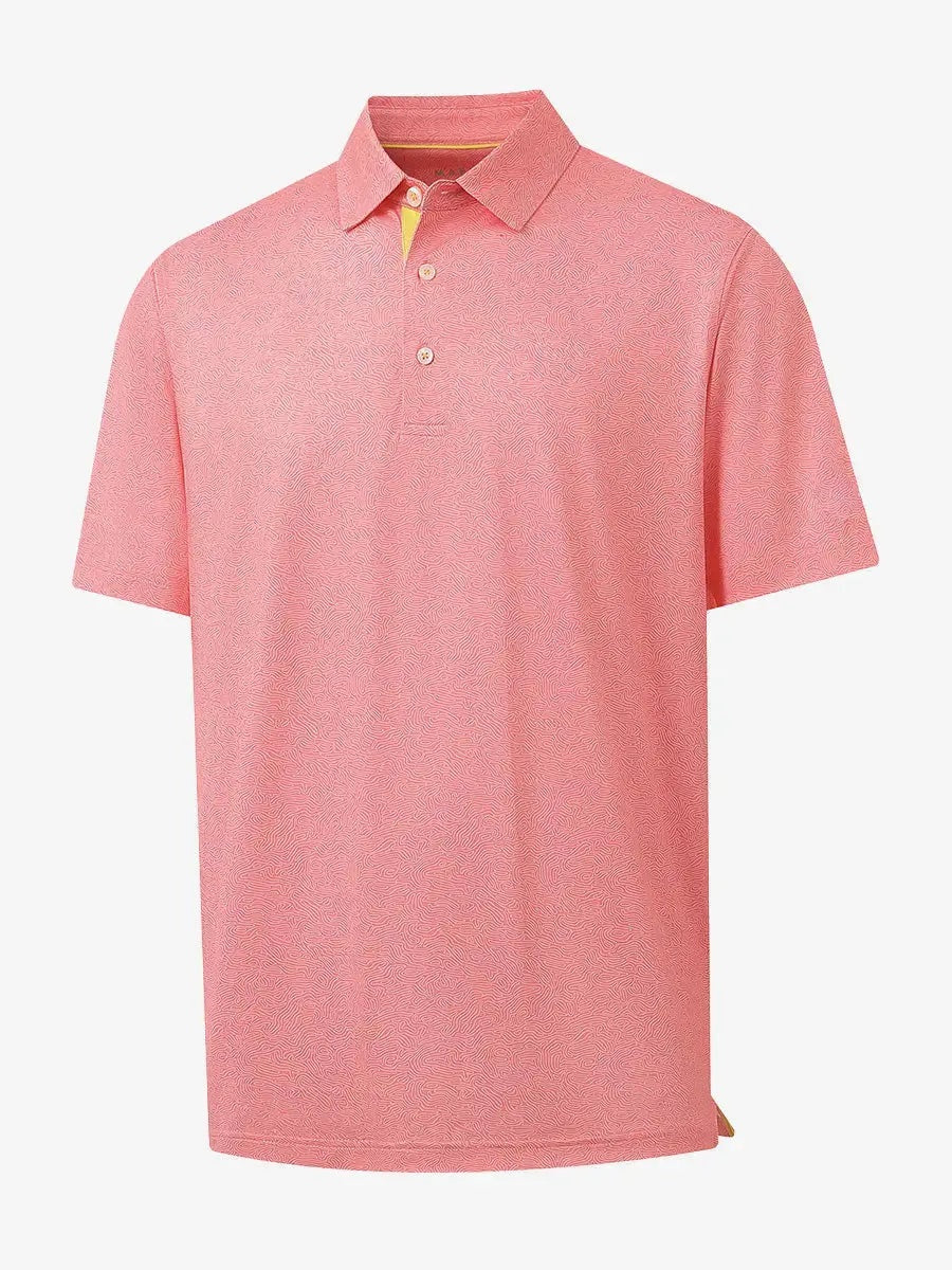 Men's Printed Golf Polo Shirt – view 38