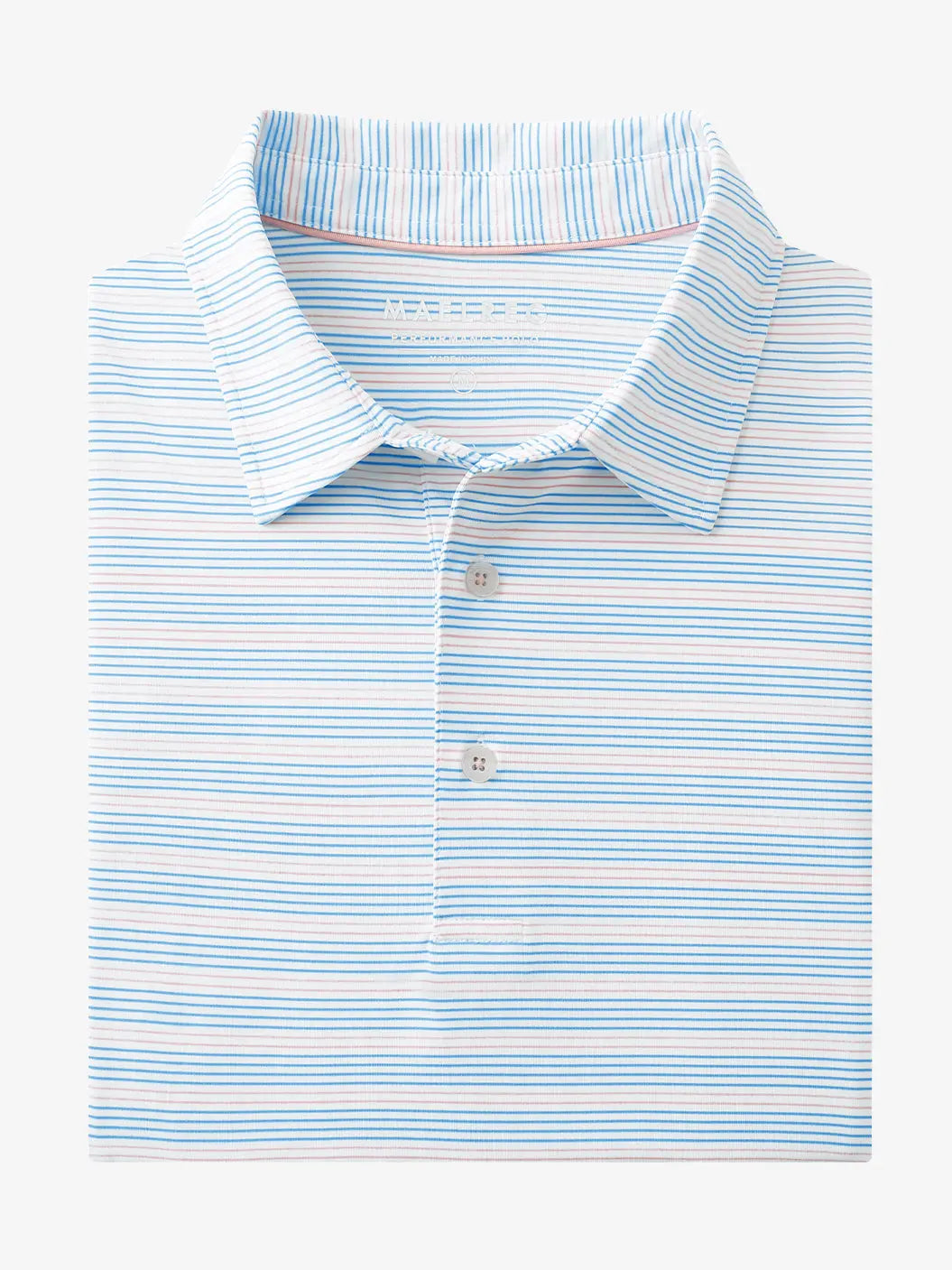 Men's Striped Golf Polo Shirt – view 8
