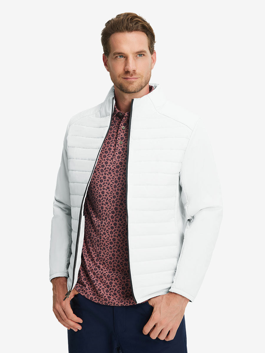 Men's Hybrid Puffer Golf Jacket – view 11