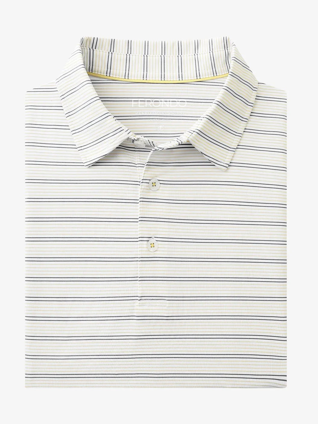 Men's Striped Golf Polo Shirt – view 26
