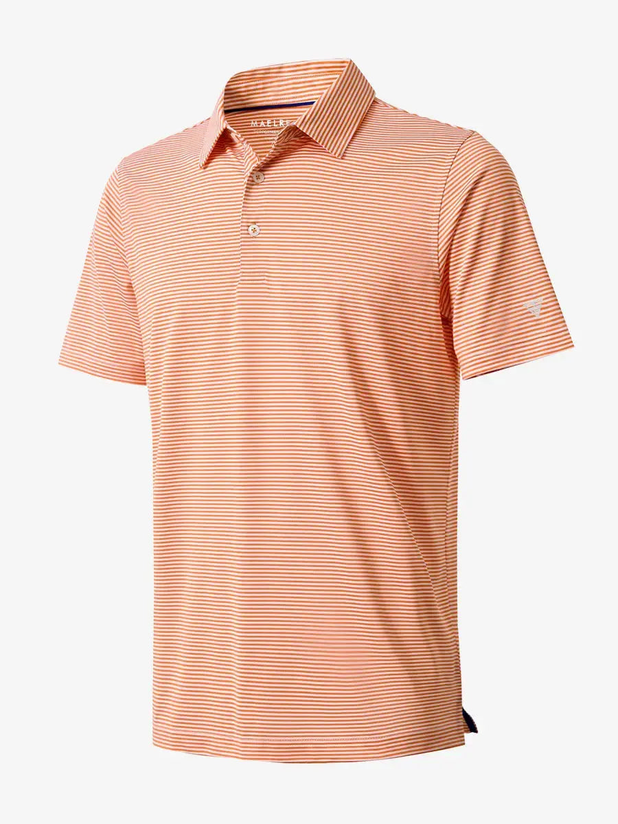 Youth Striped Performance Polo Shirt – view 46