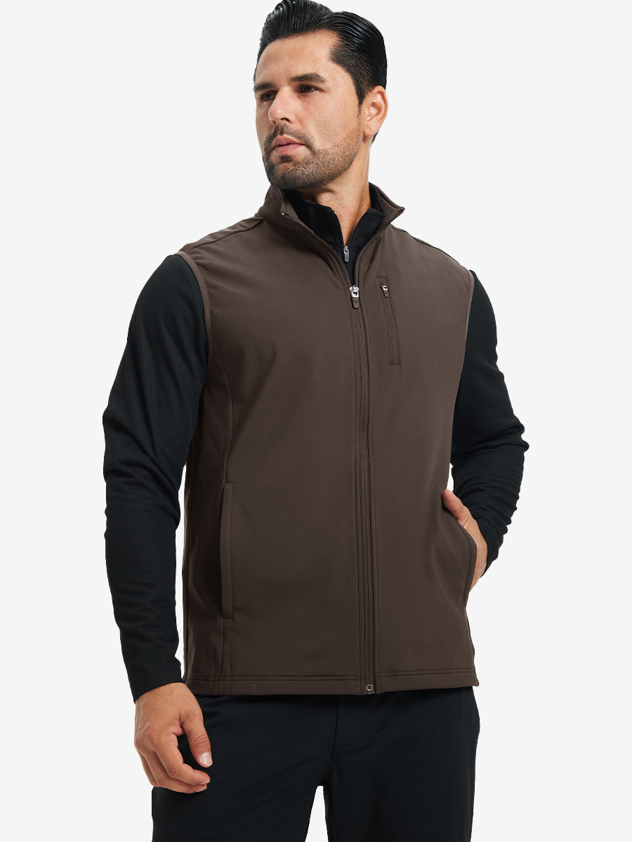Men's Water-Resistant Fleece Golf Vest – view 33