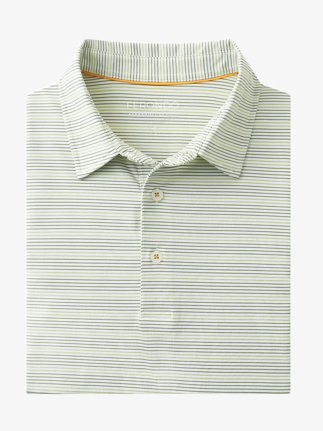 Men's Striped Golf Polo Shirt – view 80