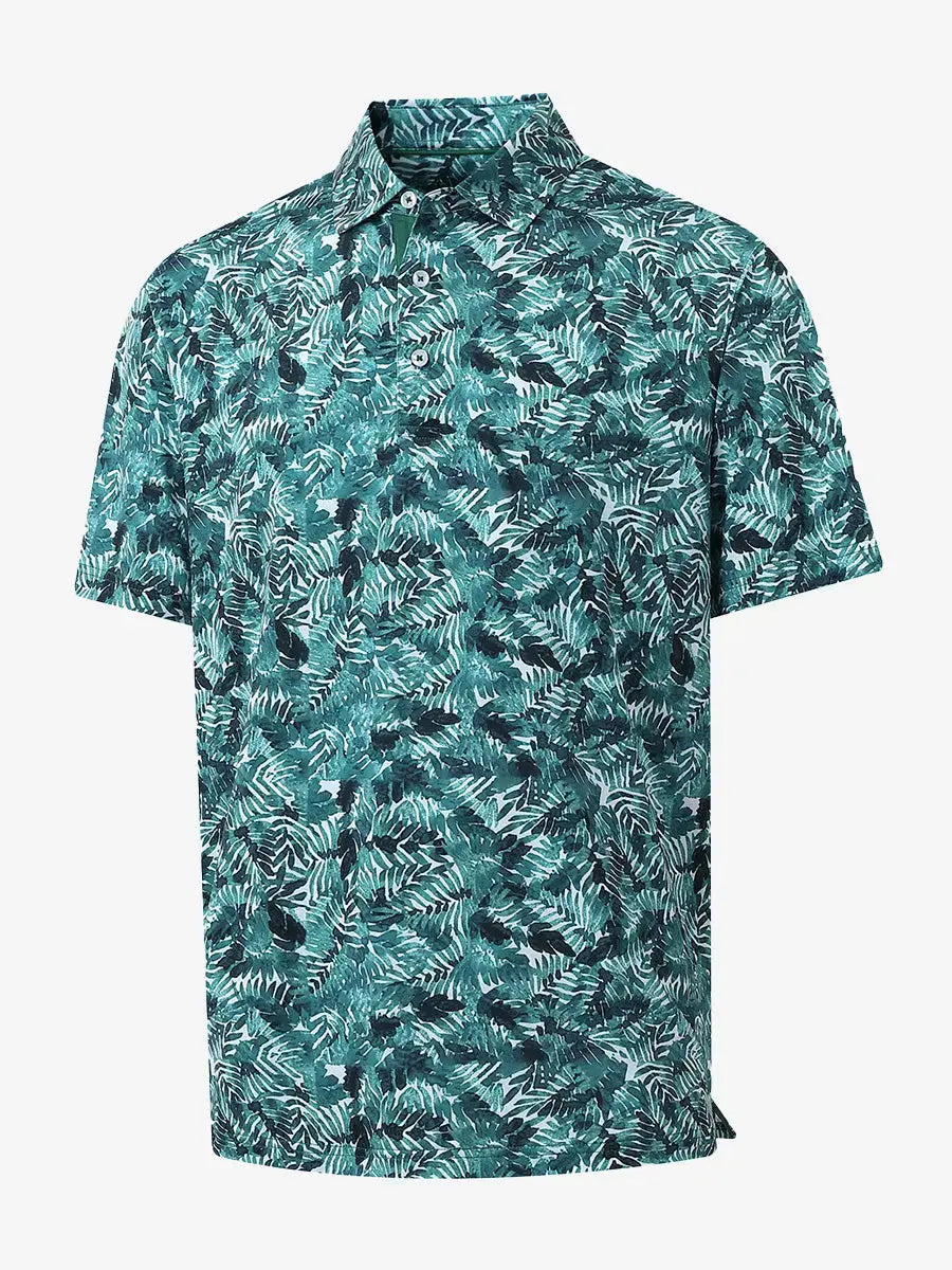 Men's Printed Performance Golf Polo Shirt – view 32