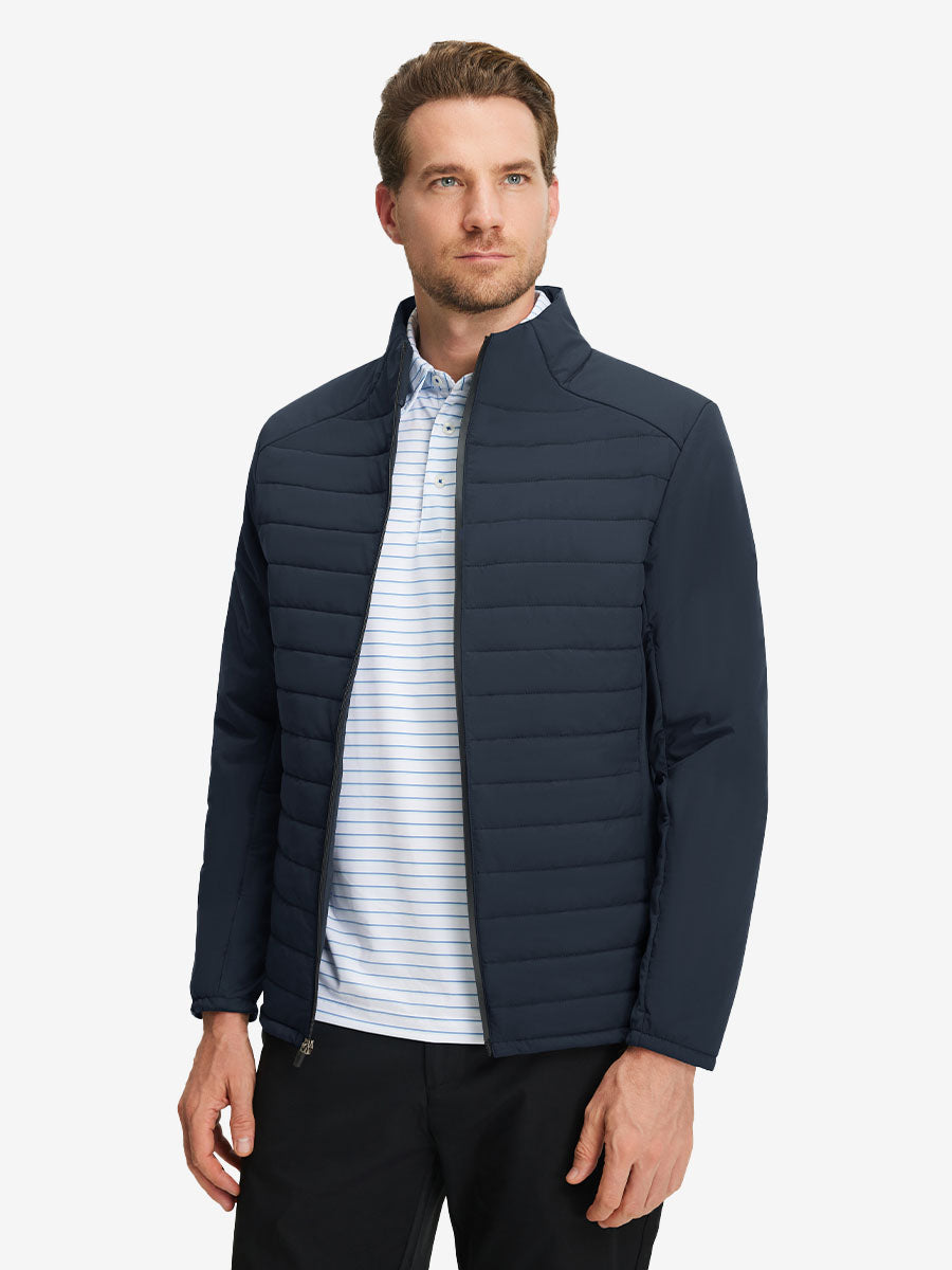 Men's Hybrid Puffer Golf Jacket – view 19